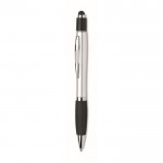 Bolígrafo con parte superior de función antiestrés tinta azul color negro octava vista