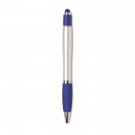 Bolígrafo con parte superior de función antiestrés tinta azul color azul real septima vista