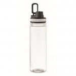 Botella transparente de RPET con tapa y asa de transporte 750ml color blanco segunda vista