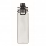 Botella transparente de RPET con tapa y asa de transporte 750ml color blanco novena vista