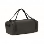 Bolsa grande de lona con bandolera ajustable y desmontable color negro