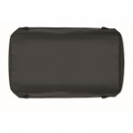 Bolsa grande de lona con bandolera ajustable y desmontable color negro decima vista