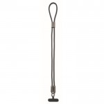 Lanyard para colgar el móvil con cable de carga incluido 60 W color negro tercera vista