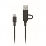 Batería externa de carga rápida compatible con portátiles 5.000 mAh color negro septima vista