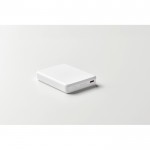 Batería externa de carga rápida compatible con portátiles 5.000 mAh color blanco vista fotografía sexta vista