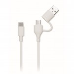 Batería externa de carga rápida compatible con portátiles 5.000 mAh color blanco octava vista