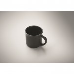 Taza de cerámica especial para el espresso personalizable 40ml color negro vista fotografía segunda vista