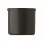 Taza de cerámica especial para el espresso personalizable 40ml color negro quinta vista
