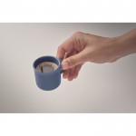 Taza de cerámica especial para el espresso personalizable 40ml color azul vista fotografía tercera vista