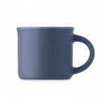 Taza de cerámica especial para el espresso personalizable 40ml color azul cuarta vista