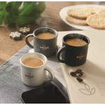 Taza de cerámica especial para el espresso personalizable 40ml color blanco vista bodegón principal