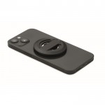 Soporte circular magnético para iPhone® con un abrebotellas incluido color negro tercera vista
