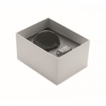 Trofeo redondo de cristal con la base a juego para personalizar color transparente sexta vista