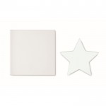 Trofeo en forma de estrella de cristal para personalizar color transparente segunda vista