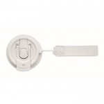 Vaso de acero inoxidable reciclado con tapa y pajita 2 en 1 500ml color blanco novena vista