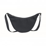 Bolsa bandolera cruzada de RPET con un bolsillo principal color azul segunda vista