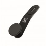 Cargador inalámbrico magnético para coche con anillo magnético color negro vista principal
