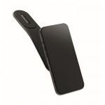 Cargador inalámbrico magnético para coche con anillo magnético color negro segunda vista