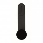 Cargador inalámbrico magnético para coche con anillo magnético color negro cuarta vista