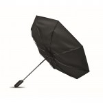Paraguas antiviento plegable con apertura y cierre automático Ø99 color negro septima vista