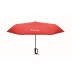 Paraguas antiviento plegable con apertura y cierre automático Ø99 color rojo vista principal