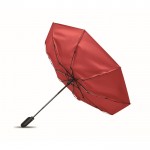 Paraguas antiviento plegable con apertura y cierre automático Ø99 color rojo septima vista