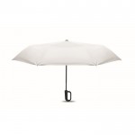 Paraguas antiviento plegable con apertura y cierre automático Ø99 color blanco