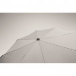 Paraguas antiviento plegable con apertura y cierre automático Ø99 color blanco vista fotografía quinta vista
