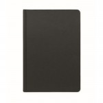 Libreta hecha de caña de azúcar de tapa dura A5 papel a rayas color negro quinta vista