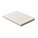 Libreta hecha de caña de azúcar de tapa dura A5 papel a rayas color blanco