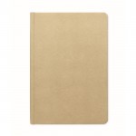 Libreta hecha de caña de azúcar de tapa dura A5 papel a rayas color caqui quinta vista