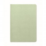 Libreta hecha de caña de azúcar de tapa dura A5 papel a rayas color verde menta quinta vista
