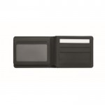 Cartera de PU con localizador inteligente para aparatos Apple® color negro tercera vista