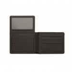 Cartera de PU con localizador inteligente para aparatos Apple® color negro cuarta vista