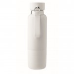 Botella isotérmica con asa y vaso en parte inferior 500ml color blanco octava vista