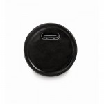 Linterna de aluminio reciclado extensible con 3 ajustes de luz y zoom color negro quinta vista