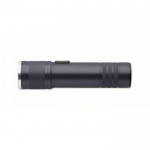 Linterna de aluminio reciclado extensible con 3 ajustes de luz y zoom color azul marino octava vista