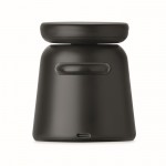 Base de carga para teléfono y reloj Apple® con soporte para móvil color negro septima vista