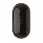 Auriculares inalámbricos con estuche de pantalla táctil color negro