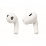 Auriculares inalámbricos con estuche de pantalla táctil color blanco