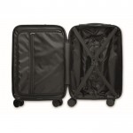 Trolley rígido con compartimientos para documentos y portátil 20'' color negro quinta vista
