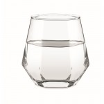 Vaso corto de forma geométrica especial para licores 300ml color transparente