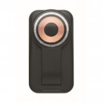 Base de carga 3 en 1 con soporte para móvil aptos para Apple® color negro septima vista