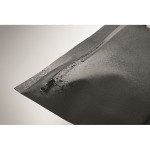 Bolsa de RPET para documentos con correa y resistente al agua color negro vista fotografía cuarta vista