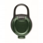 Botella de RPET con tapa abatible y pajita incluida 500ml color verde oscuro