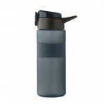 Botella de RPET con tapa abatible y pajita incluida 500ml color azul marino octava vista