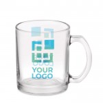 Taza de cristal para sublimación vista principal
