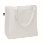 Bolsa RPET personalizada color blanco