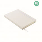 Libretas antibacteriales merchandising color blanco