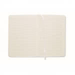 Libretas antibacteriales merchandising color blanco cuarta vista